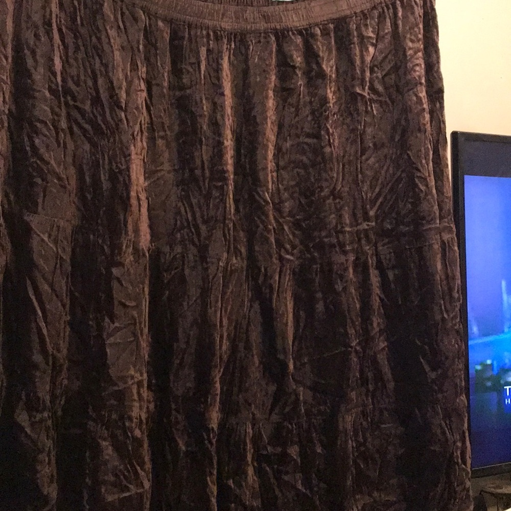 Brown skirt